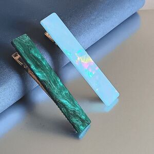 2/$21 *New* Ladies 2 Blue Green Hair Accessories